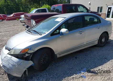 2006 Honda Civic Lx из США, поврежденный, VIN 1HGFA16546L115287